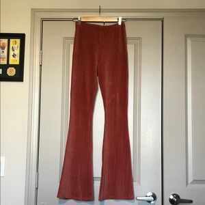 Corduroy Stretch Flare Pants